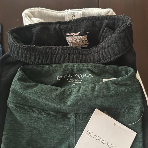 Toddler Girl Six Pants Bundle  | 2T    (Hudson, Beyond Yoga, Carters and More) - Picture 9 of 11